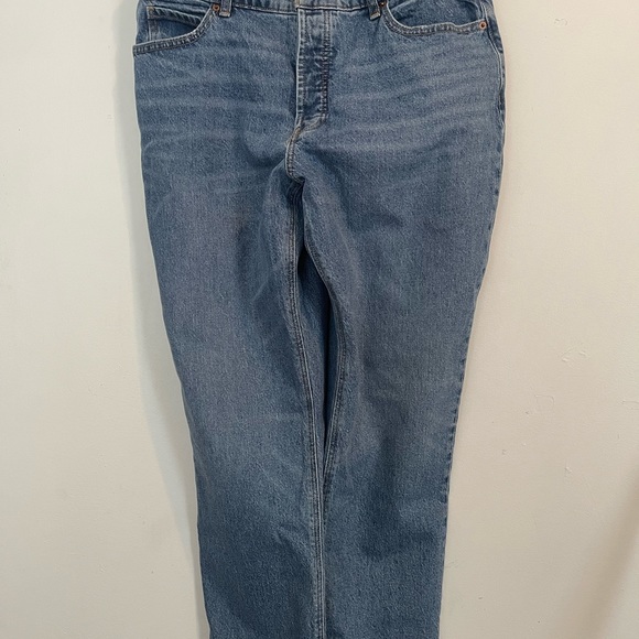 Old navy slouchy straight secret slim pockets jeans - Picture 4 of 5